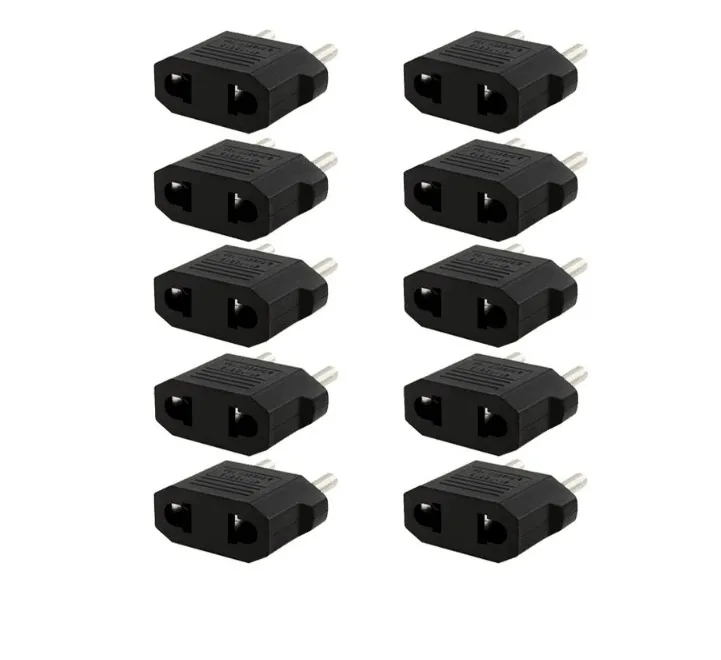 500 pezzi universali europei europei a USA USA American Plug Converter Socket in Adattatore Adattatore Outlet elettrico da viaggio2486167