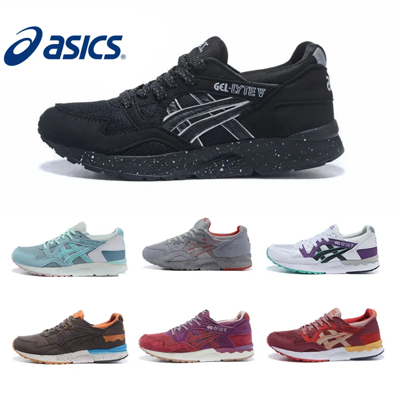 Asics Running Shoes Gel Lyte V5 For Women & Men,New Colors Lightweight  Breathable Athletic Walking Sport Sneakers Size 36 44 From Wegosport,  $72.54