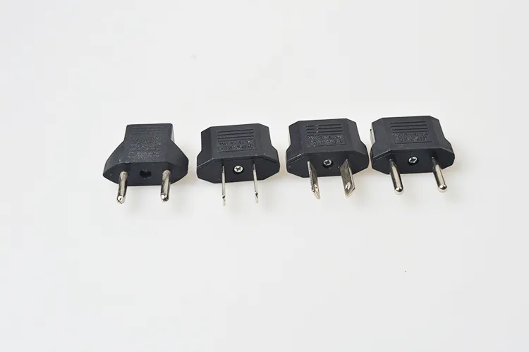 schwarz USA US Um EU Stecker Adapter Reise Ladegerät Adapter Konverter Universal AC Power Steckdose