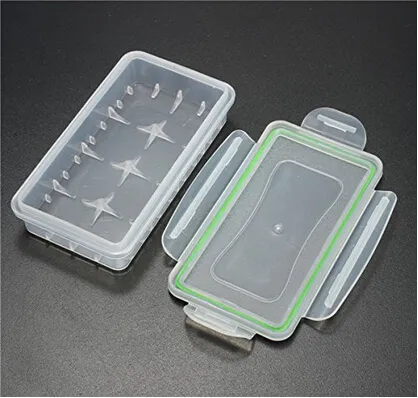 18650 Battery Box Waterproof Case Plastic Protective Storage Translucent Battery Holder Storage Box for 18650 and 16340 Battery DHL Free