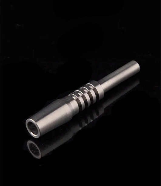 New Glass Pipe Bong Nails 14mm 18mm Domeless Male and Female joint Domeless Titanium Nail GR2 for Hookah Shisha Oil Rigs Fast shippi