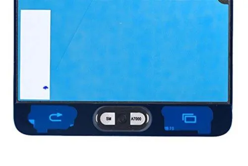 Conjunto preto do digitador da tela de toque da exposição do LCD de LSHtech galáxia A7 A700 de Samsung