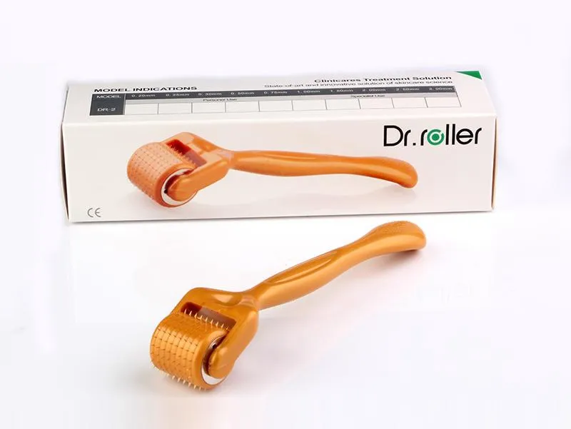 Ny 192 Nål Derma Roller Ultra-Sharp Titanium Alloy Needles Dr.roller-192 Microneedle Roller 0,2mm-3,0mm 5 st / ChinaPost Gratis