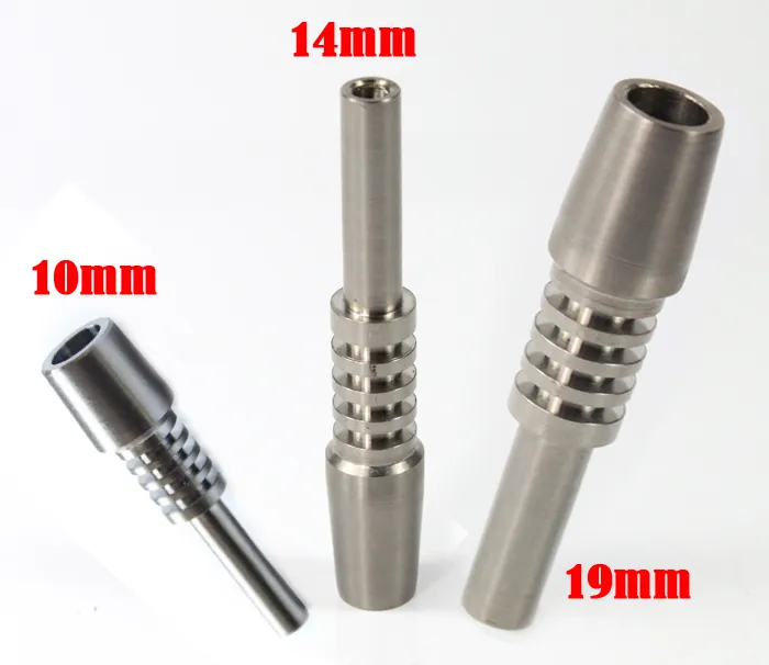 DHL Grade2 Titanium tip for 10mm 14mm 18mm NC kits oil suckle. Also have ceramic and quartz tip