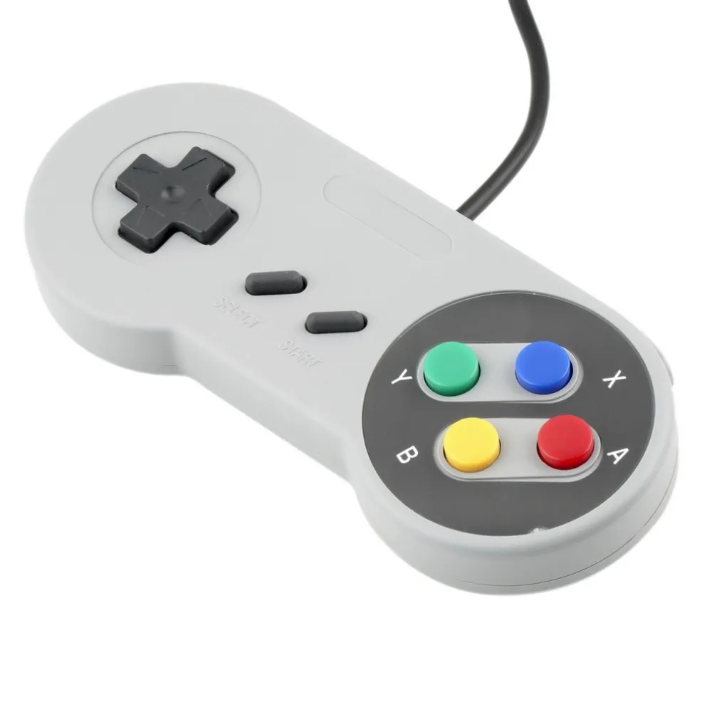 Classic USB Controller PC Controllers Gamepad Joypad Joystick Replacement for Super Nintendo SF for SNES NES Tablet LaWindows MAC