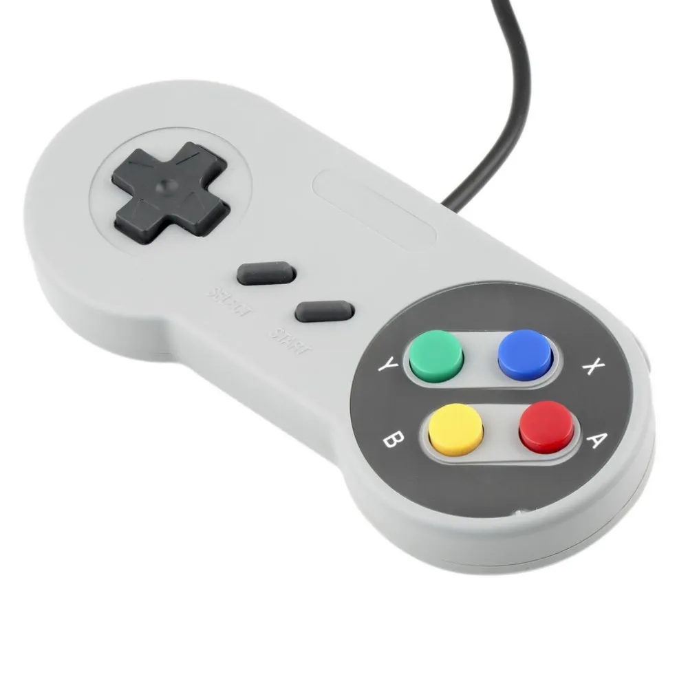 Klassieke USB-controller pc-controllers Gamepad Joypad Joystick Vervanging voor Super Nintendo SF voor SNES NES Tablet Lawindows Mac