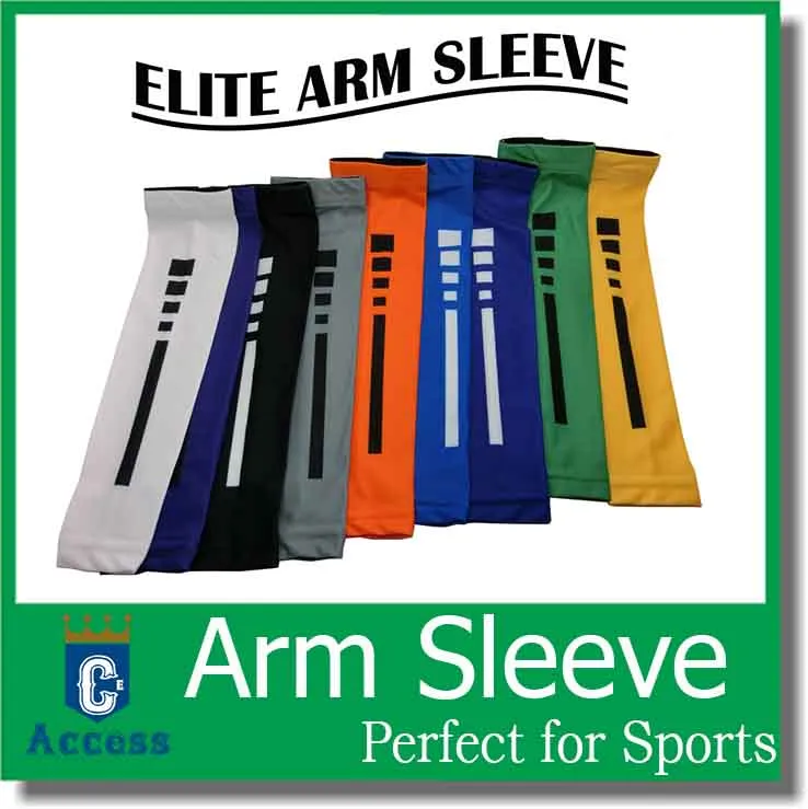 Sportkompression Arm Sleeves Basketball Baseball Fotboll Shooter Elite Camo