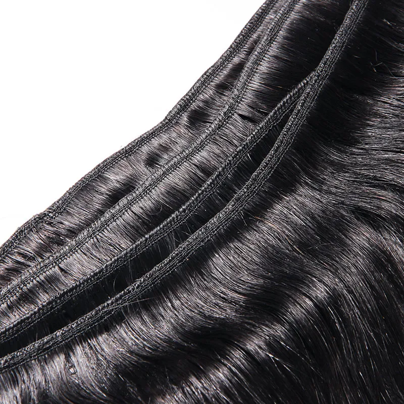 Brazilian Straight Virgin Hair 3 BundlesLot Natural Black Cheap Hair Extensions 828 Inches Straight Human Hair For Whole4637302