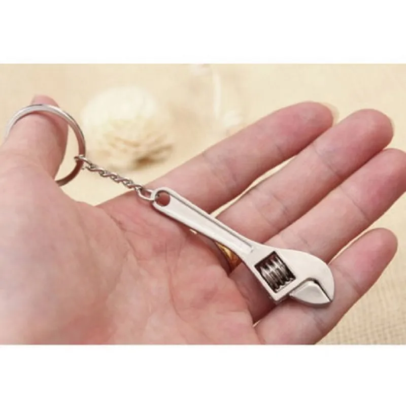 스테인리스 조정 가능한 공구 렌치 스패너 열쇠 고리 반지 열쇠 고리 E00111 BARD