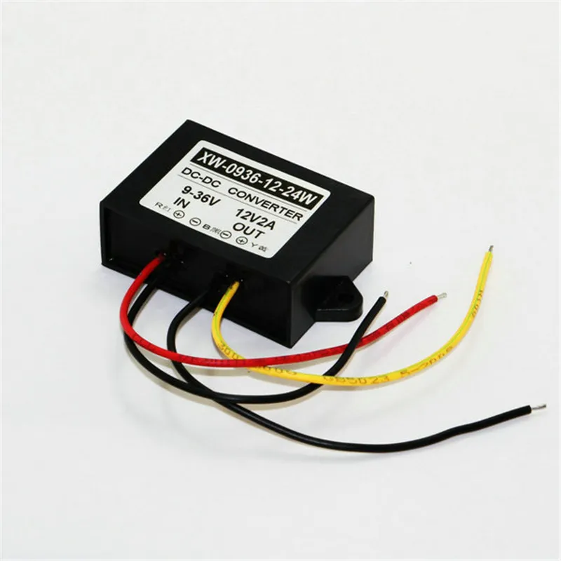 12V 1-4A Regler Inverter Bester preiswerter DCDC-Abwärtswandler aus Kunststoff für ACing-Autos und jedes Entladesystem GNED041