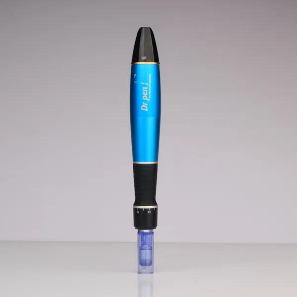 Nieuwe aankomst Derma Pen Auto Microneedle Systeem Verstelbare naaldlengtes 0.25mm-3.0mm Elektrische Derma Dr.Pen Stempel Auto Micro Naald Roller