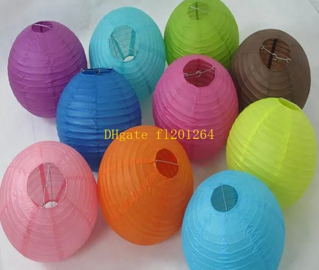 16" 40cm Chinese Round Paper Lanterns For Wedding Party Home Hanging lamps festival Decoration favor