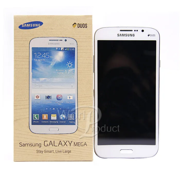 Оригинальный отремонтированный Samsung Galaxy Mega 5.8 i9152 Двойной 1,5 ГБ оперативной памяти 8 ГБ ПЗУ 8,0 -мегапиксельная камера Телефон