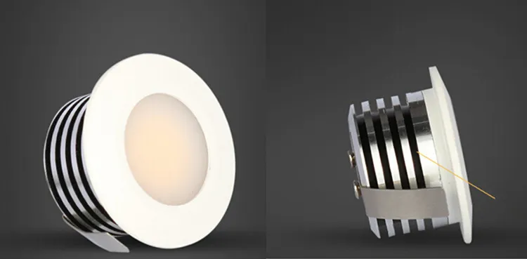 미니 디 밍이 포함 된 LED 다운 라이트 5W LED 스포트 라이트 LED 천장 램프 AC85-265V 흰색 시원한 화이트 를 따뜻하게 / 많은
