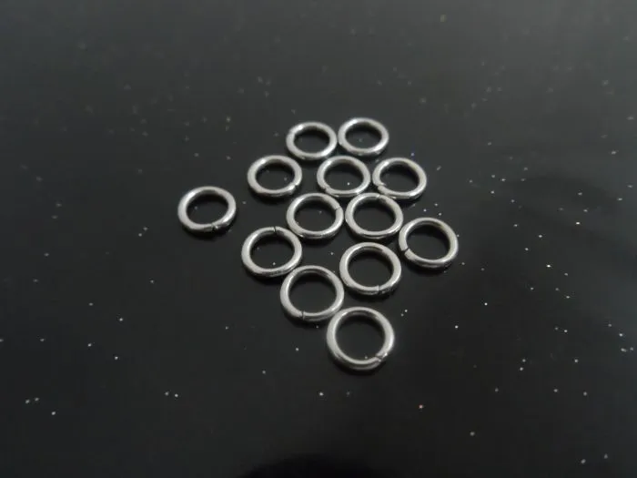 More Size Jewelry Findings accessories Strong stainless steel silver Jump Ring & Split Ring DIY Jewelry Finding & Components