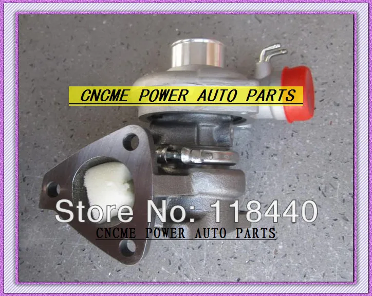 Turbo TD04 49177-01500 49177-01501三菱パジェロL200 L300将軍4D56 2.5L D 3穴+オイル冷却+ガスケット