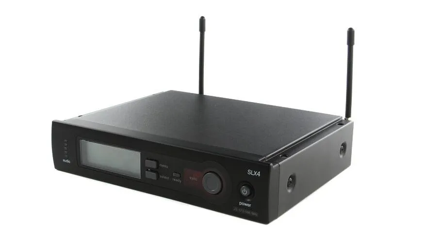 Sistema microfonico wireless UHF PRO SLX24 /SLX1/ BETA58 Palmare + risvolto + cuffia Microfono vocale DJ Karaoke da palco