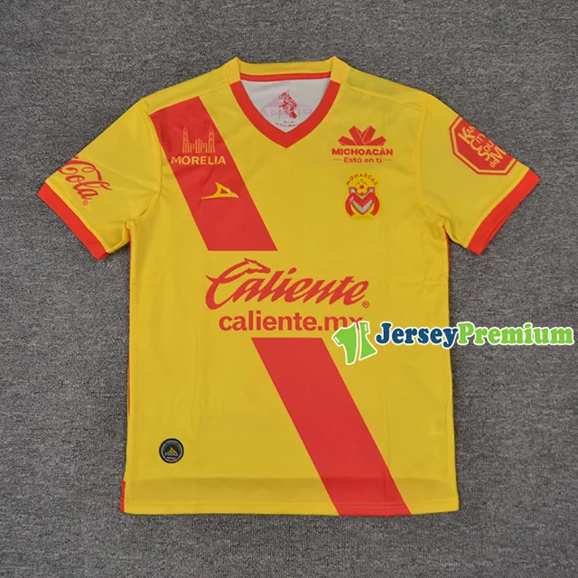 Morelia Home Yellow Football Soccer Jerseys From Jerseypremium, 15.17
