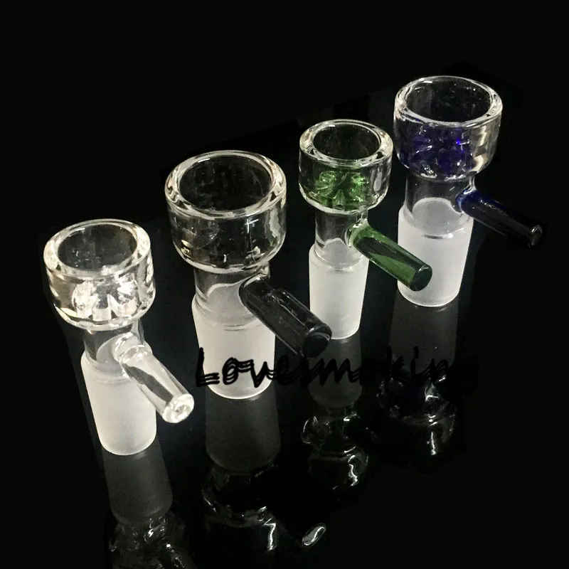 Toptan Sigara Aksesuarları 10mm 14mm 18mm Fit Taraflı Kaseler Mavi Yeşil siyah şeffaf Kar Tanesi Filtre Kase Petrol Kuyuları için Carb Cap Cam Bongs