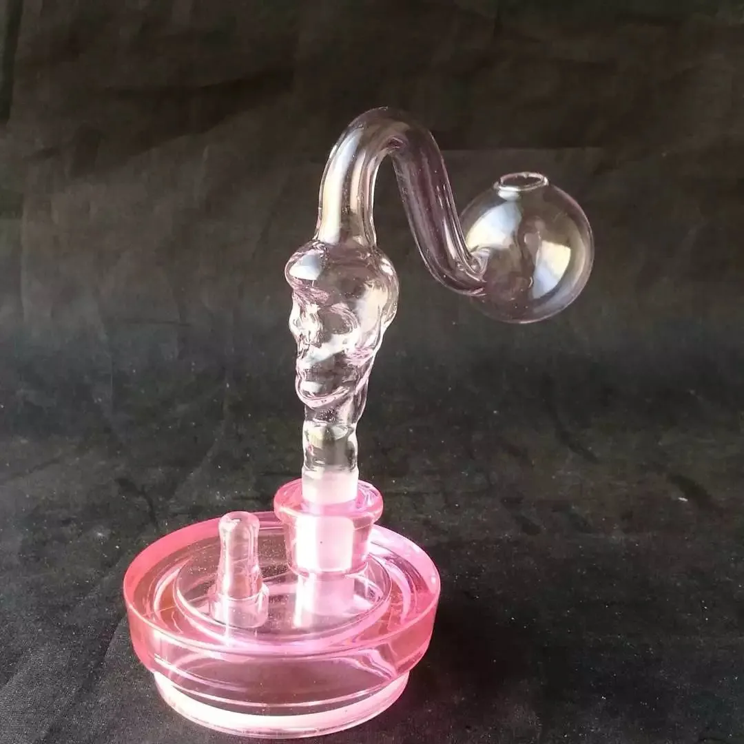 High quality new bones burner Glass Bongs Accessories, Glass Water Pipe Smoking, 