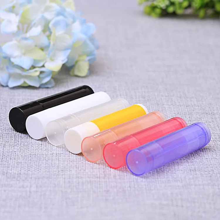 5g 5ml Lipstick Tube Lip Balm Containers Empty Cosmetic Containers Lotion Container Glue Stick Clear Travel Bottle 