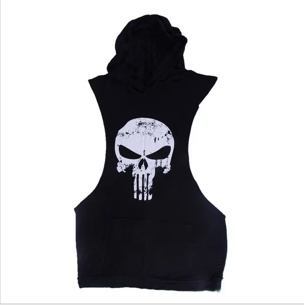 2016 Erkekler Stringer Vücut Tank Top Fitness yelek Kas Plaj Stringer Hoodie IFBB NPC Atlet Tankları Spor Giysi Y-Geri Tank ...