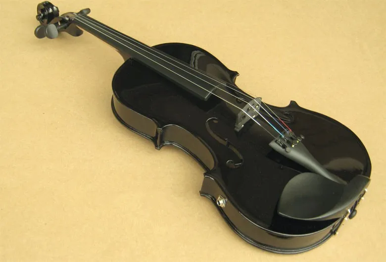 2015 년 새로운 전기 바이올린 4/4 수공예품 바이올린 악기로 로신 케이스