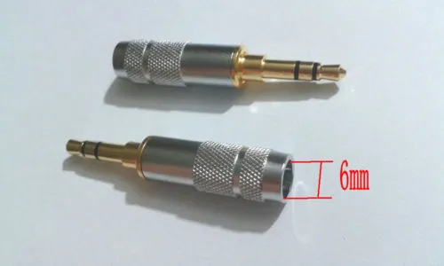 20шт новый стерео 3.5 мм 3 Полюс ремонт наушников штекер кабель аудио припоя