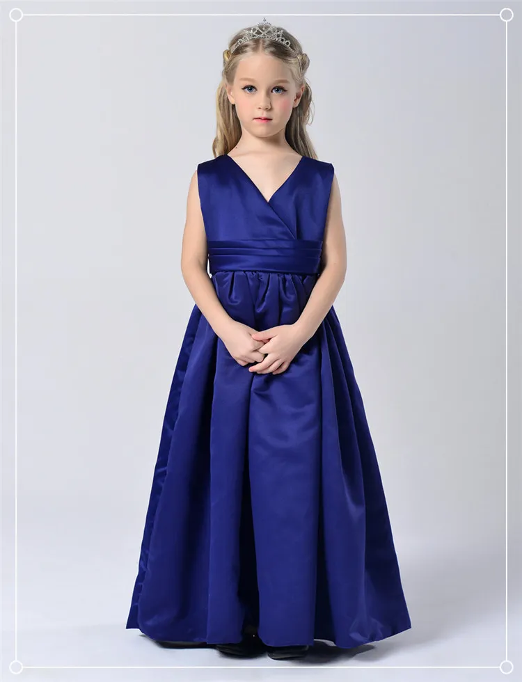 La nouvelle robe de fille Robe de fille de fleur de mariage pour enfants 039s La princesse Age Of Bitter Fleabane Bitter Fleabane Jupe Anniversaire Ev3164314