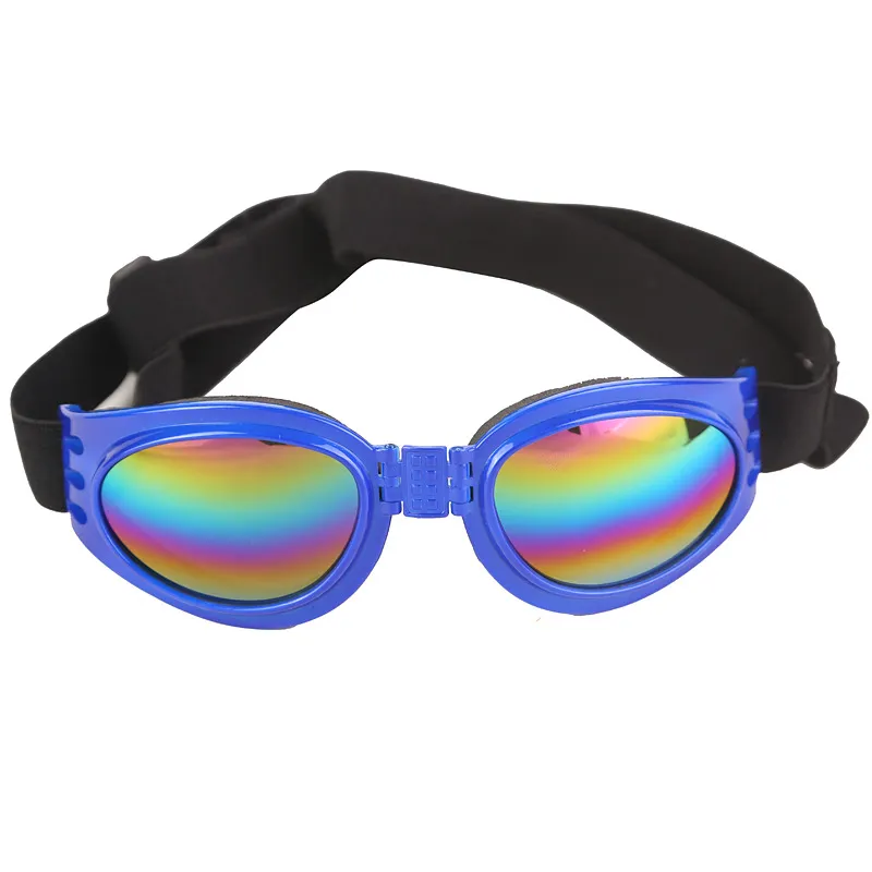 Hundebrille, modisch, faltbar, Sonnenbrille, mittelgroße und große Hundebrille, großes Haustier, wasserdichte Brillen, Schutzbrille, UV-Sonnenbrille, WXG13729003