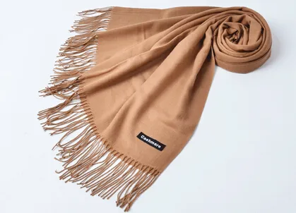 autumn winter high quality woman wool spinning scarf ladies pure color purl keep warm scarf 200*65cm 