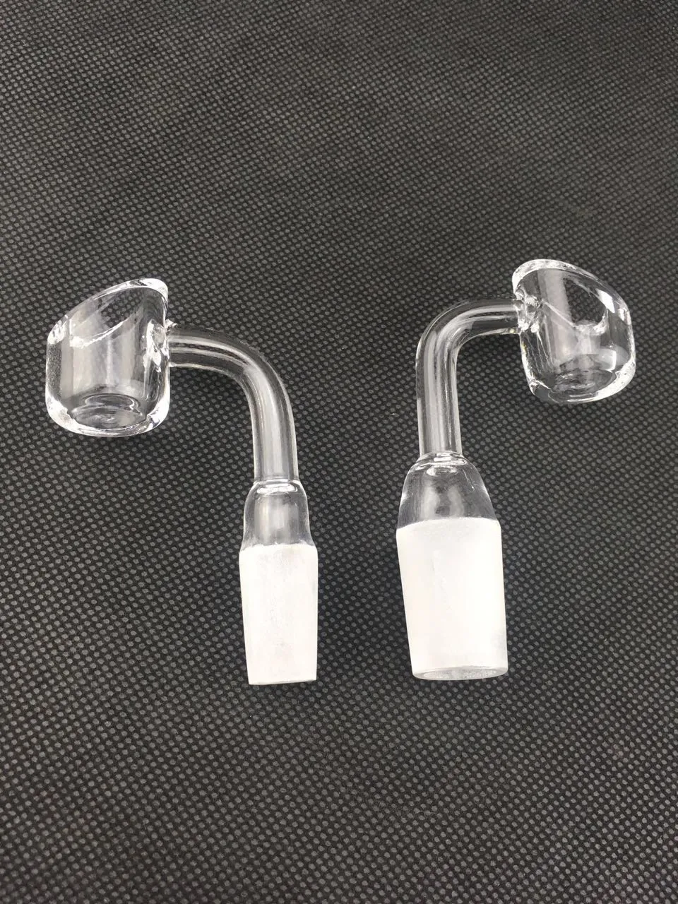 quartz banger 14mm 19mm mâle femelle usine de joint de tuyau derict fumer bongs bol bols d'herbes en verre de haute qualité joints de plate-forme pétrolière vente chaude