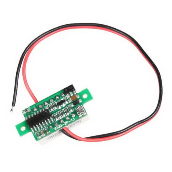 MINI DC 2.5-30V GELE LED 3-digitale weergavespanning Voltmeter Paneel Motor B00260