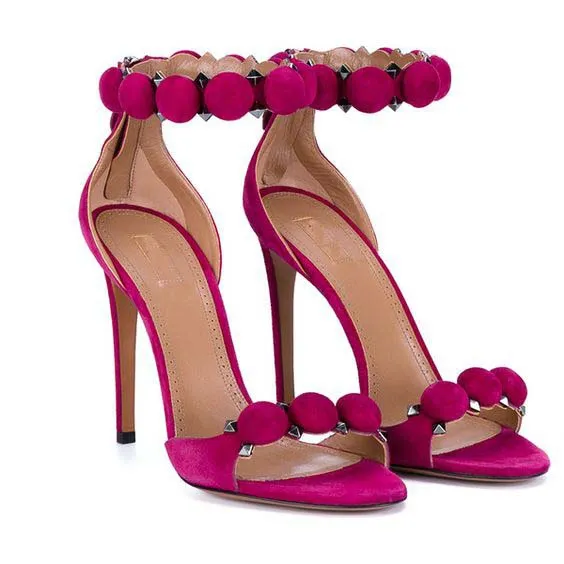 Burgundy gladiator sandals deals