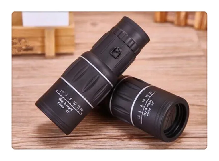 DHL US 16x52 HD Optical Monocular Outdoor Ankieta Obserwacja Camping Telescope Telescope Drop Shipping