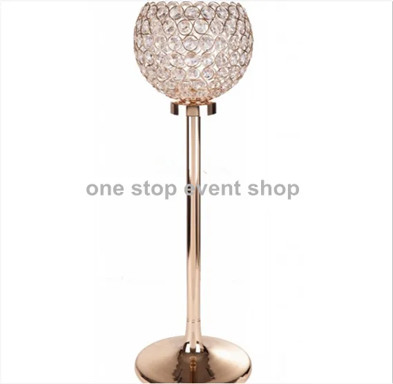 Fabriks Elegant Bröllopsdekoration Guld Tall Centerpieces, Flower Stand