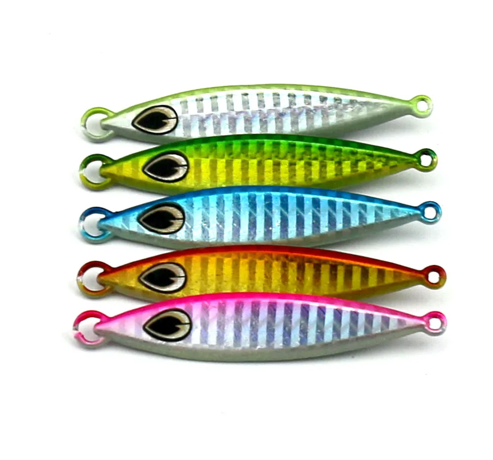 60G 40G 30G 20G metal jig okyanus balıkçılık lures wholasale 30pcs Metal yemler Metallica deniz balıkçılığı leurre tuzlu Balıkçılık mücadele Kurşun yemler