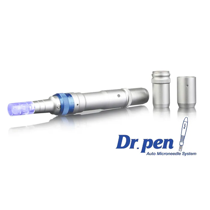 Bestseller in 2017 microneedle dermapen derma roller pen Oplaadbare Korea Derma Microneedle Dr Pen Ultima A6 met naald cartridges