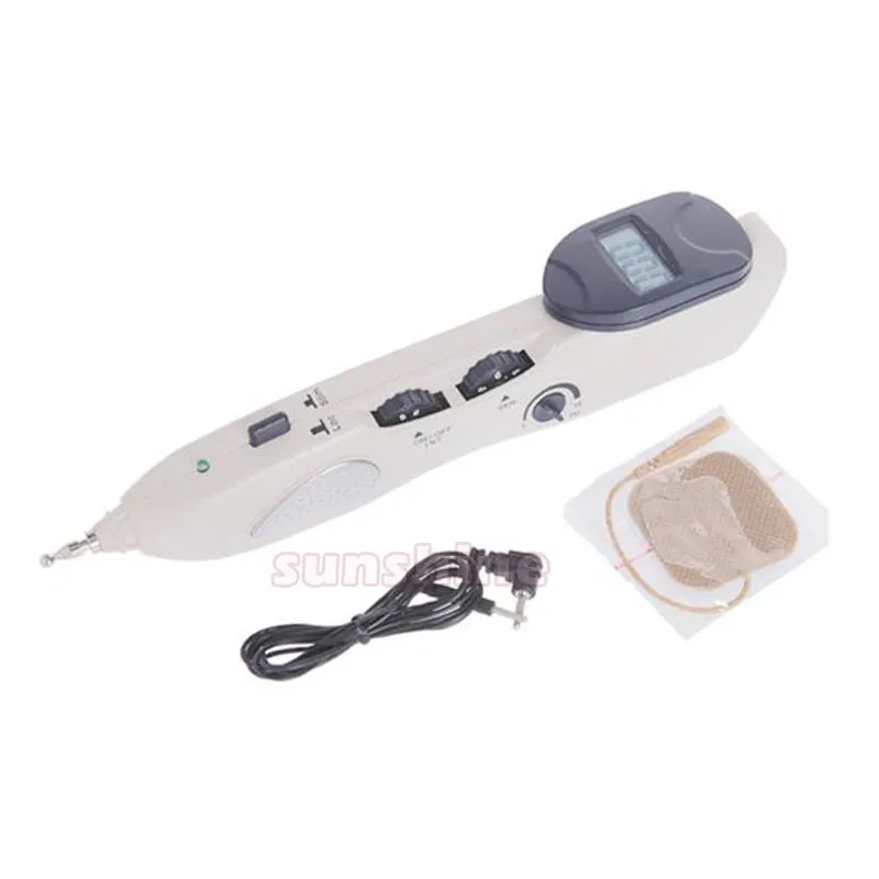 Electric Meridian Acupuncture Point Pen Automatisk meridan -detektordiagnos Acupunture Stimulation Massage Device för hemanvändning1795297