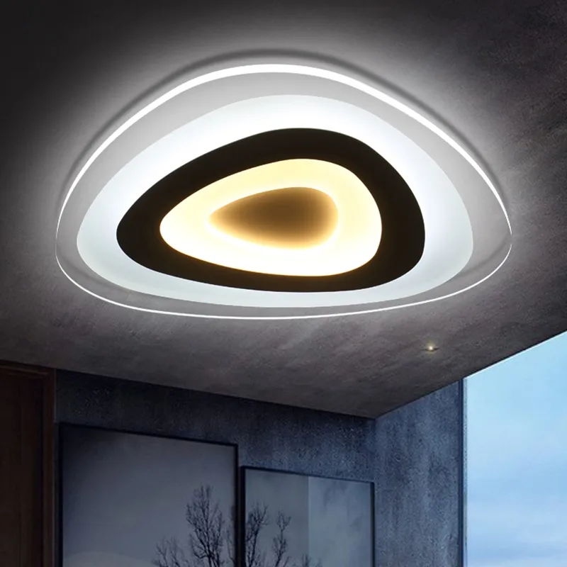Ультра тонкий современный потолочный светильник Flush Mount Light Lamparas Techo светодиодный светильник для детей спальня освещение