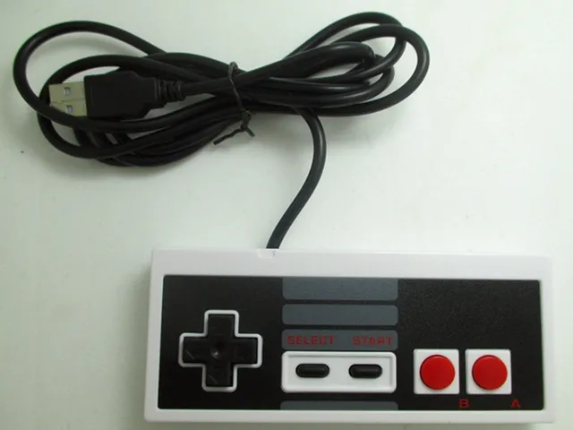 Gloednieuwe USB-gamecontroller voor NES Gamepad voor NES Windows PC voor Mac-computer