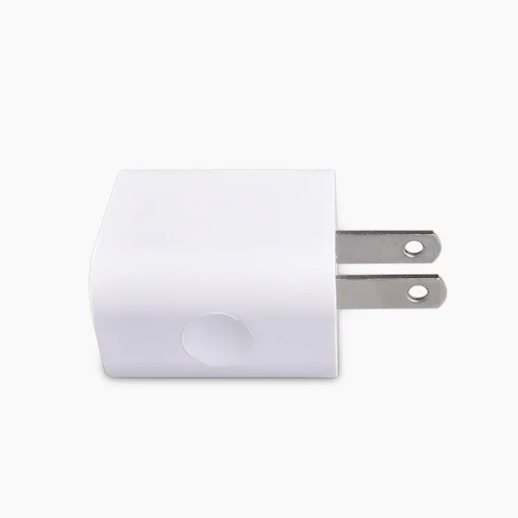 Dual USB US-Plug 2A Wall Chargers Travel Home Ac Power Adapter 2 Portar Vit Laddare till iPhone 6 7 8 Plus x 11 12 13 Samsung S7 S8 S20 S22 Not 10 Xiaomi HTC LG SONY Telefon EU AU