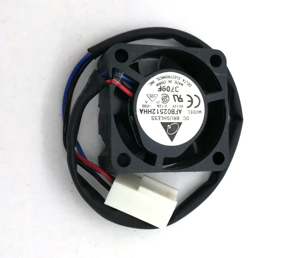 Original Delta AFB02512HHA 25*25*10MM 12V 0.12A server cooling fan for SUN 370-5126 V240 V210 P/N:3705126-01