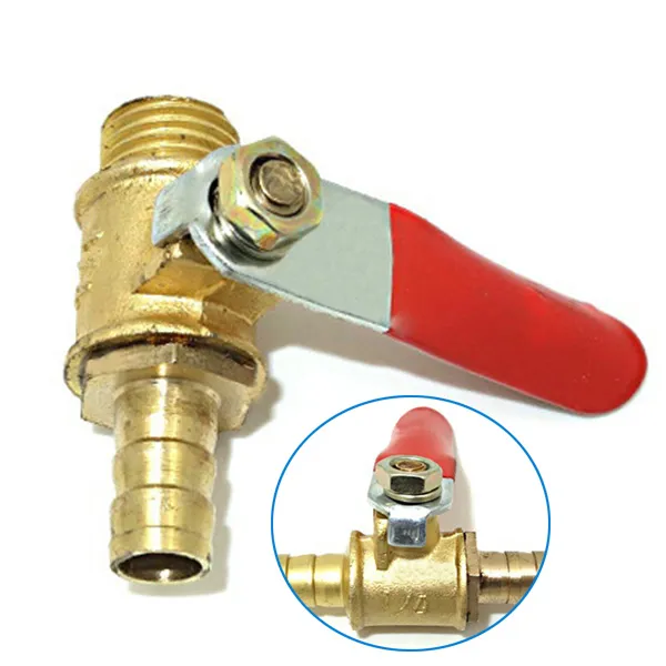 1/4" PEX Brass Ball Valve Full Port Crimp Shut-off Valve for PEX Tubing B00087 BARD