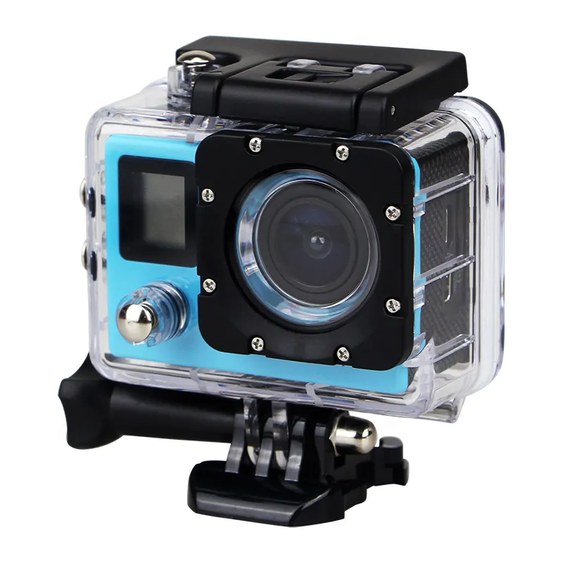 H22R 4K Wifi Action Camera 2.0 pollici 170D Obiettivo Doppio schermo Impermeabile Sport estremi pro HD DVR Cam