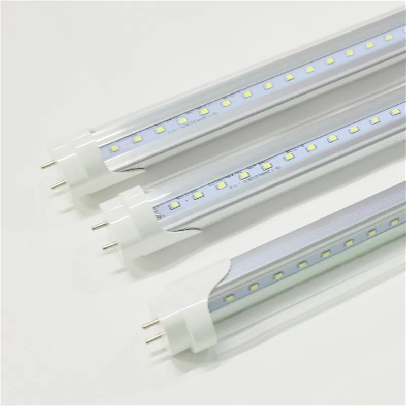 T8 LED Tubes Light G13 3ft 90cm 14w 160lm/W AC85-265V PF0.95 SMD2835 2 دبابيس مصابيح الفلورسنت 80RA دافئ بارد أبيض الخطية بوبلز 250 فولت الإضاءة البيع المباشر من المصنع