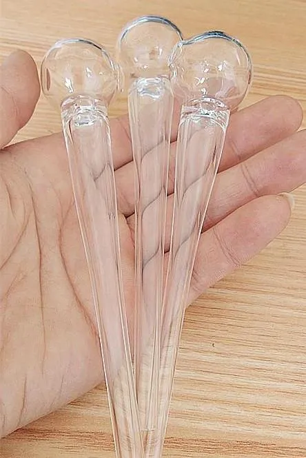 2016 Nieuwste Kegelvormige Clear 14 CM Glas Oliebranderen Pijpen Straight Glass Water Pijpen Hookahs Glas Bong Water Pijpen Voor Roken