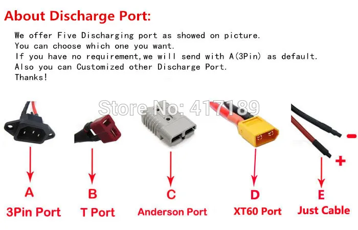 Discharge port choose