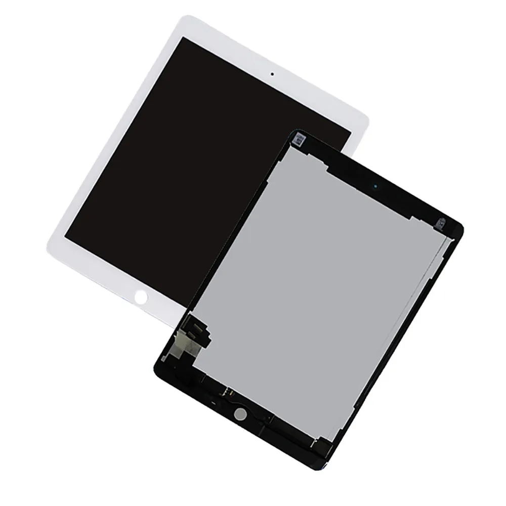 For iPad Air 2 A1566 A1567 LCD DISPLAY+TOUCH SCREEN DIGITIZER REPLACEMENT  WHITE