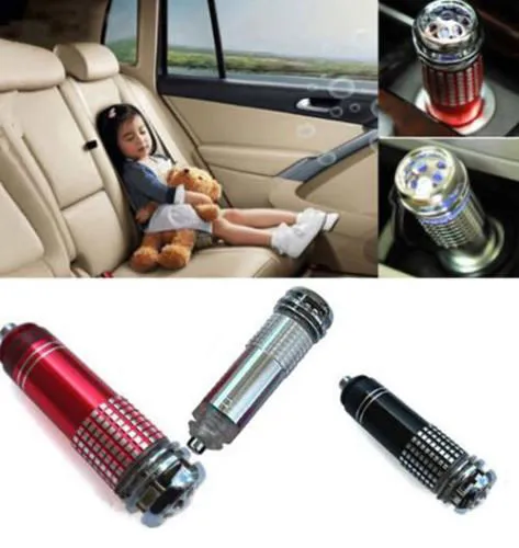 12V Mini Auto Car air fresher Fresh Air Purifier Oxygen Bar Ionizer Lonizer Ionizer Cleaner A Variety Of Colors